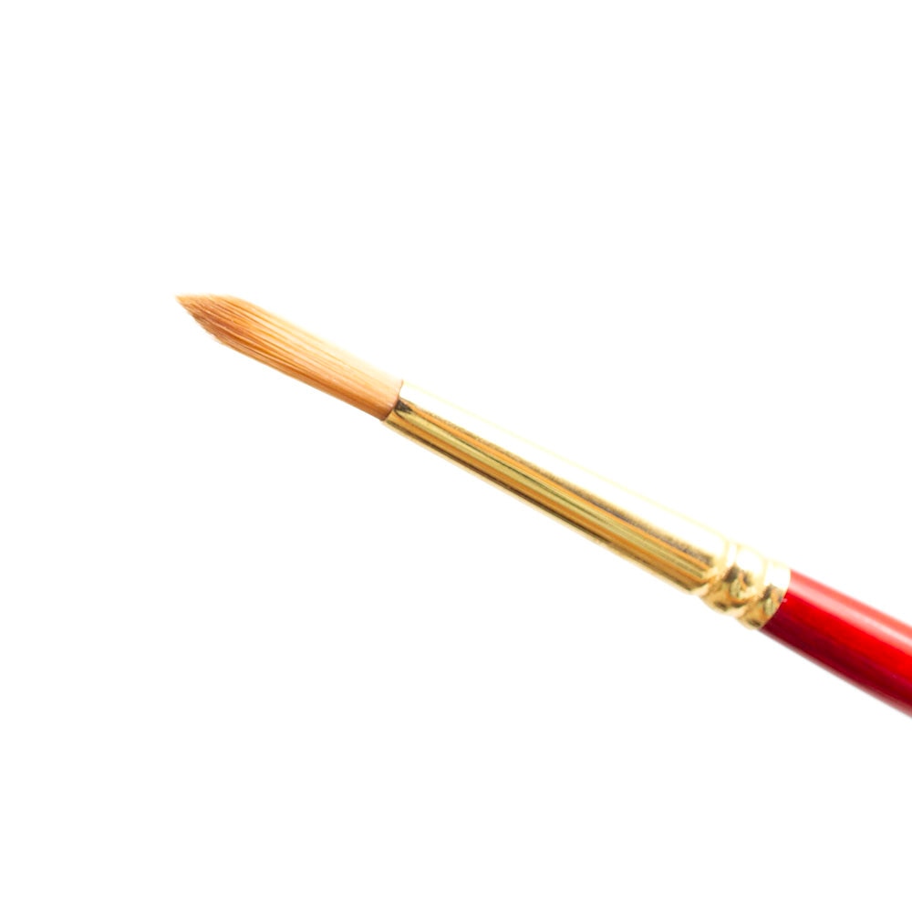 Princeton, Brushes, Art & School, Heritage, Synthetic Sable, Watercolor, 105316, Round, 6